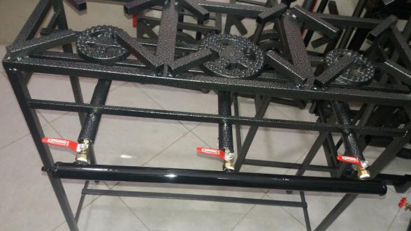 مراحل تولید اجاق گاز صنعتی