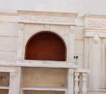 باربیکیو سنگی روستایی