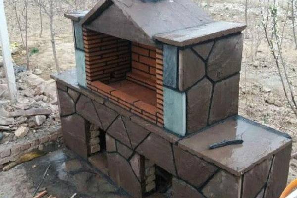 سنگ های استفاده شده در باربیکیو سنگی