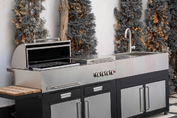 باربیکیو استیل درب گرد گزینهای ایدهآل برای آشپزخانههای مدرن