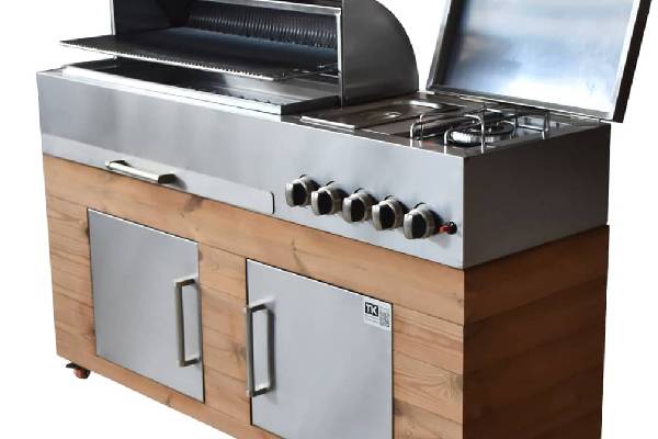 خرید آنلاین باربیکیو استیل درب گرد: راحتی و قابلیت دسترسی