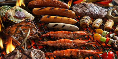 گریل کردن با کباب پز گازی